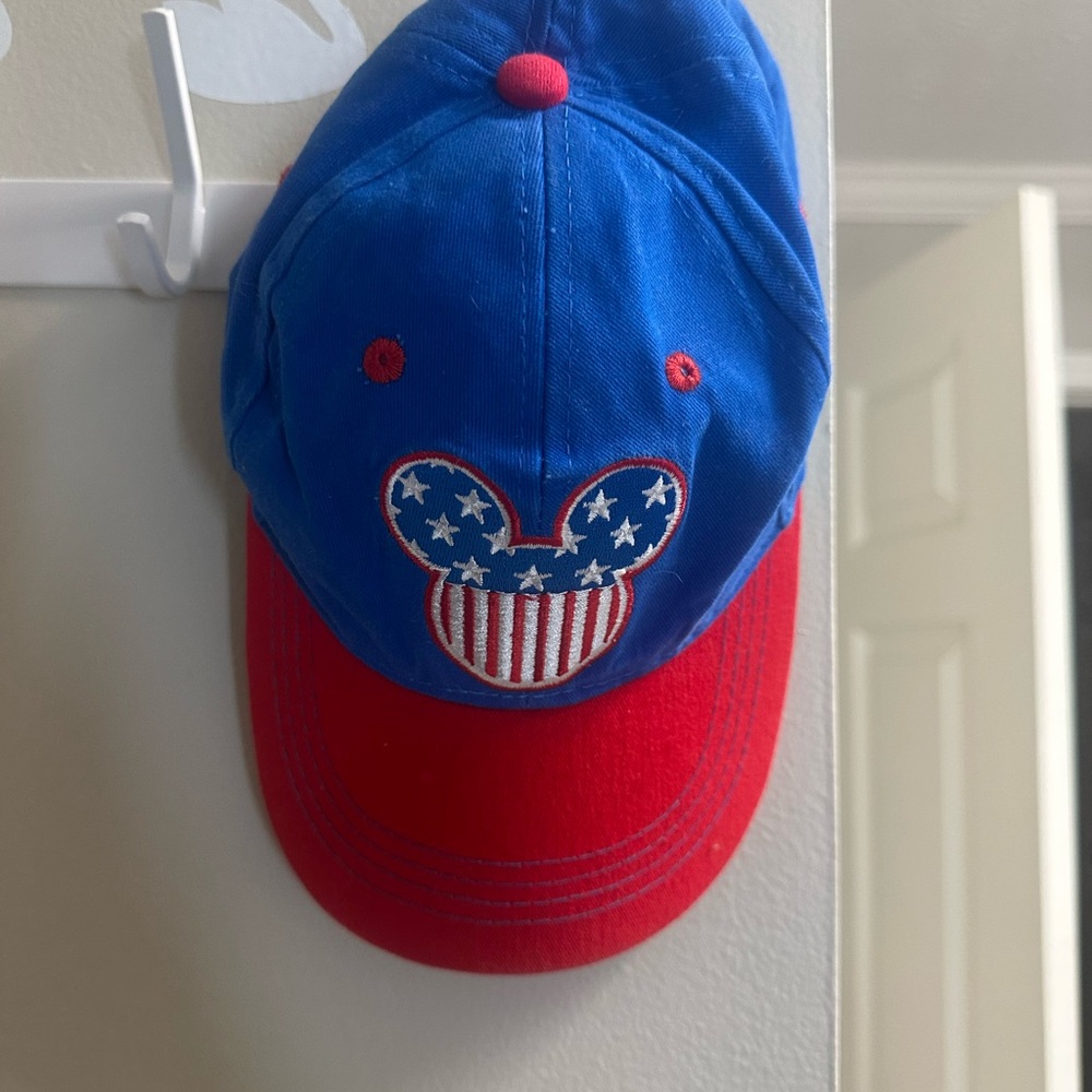 Disney Mickey Hat with American Flag Design